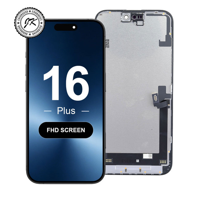 OLED Display Screen Replacement for iPhone 16 Plus Screen Touch Digitizer Full Assembly Wholesale Mobile Phone Repair Spare Part