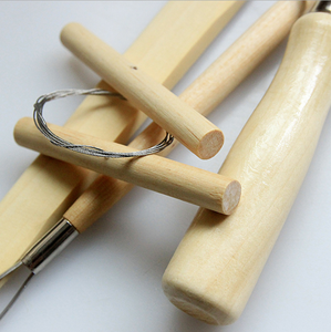 Herramientas de cerámica para esculpir arcilla, juego de utensilios de cerámica esenciales, <span class=keywords><strong>8</strong></span> piezas - Product Image 3