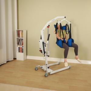 Equipo de rehabilitación Máquina de elevación de pacientes Elevador de elevación Transferencia para <span class=keywords><strong>personas</strong></span> discapacitadas Grúa para paciente Elevador de techo eléctrico - Product Image 6