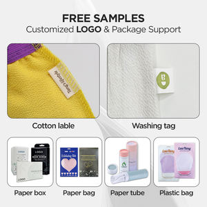 Paquet de marque avec logo personnalisé Kessa <span class=keywords><strong>Hammam</strong></span> gant de bain exfoliant marocain épurateur en fibre de viscose pour le corps - Product Image 5