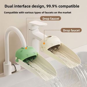 Cartoon Faucet Extender Splash Proof Faucet Extension Water Saving Hand Washing <b>Helper</b> for Kids Toddlers Children Bathroom Sink - Product Image 5