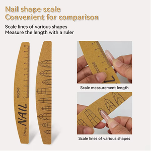 Juego <span class=keywords><strong>de</strong></span> <span class=keywords><strong>limas</strong></span> <span class=keywords><strong>de</strong></span> <span class=keywords><strong>uñas</strong></span> lavables TSZS con escala 100/180 #   Lima <span class=keywords><strong>de</strong></span> <span class=keywords><strong>uñas</strong></span> <span class=keywords><strong>de</strong></span> doble cara, resistente y gruesa, herramienta duradera <span class=keywords><strong>para</strong></span> limar <span class=keywords><strong>uñas</strong></span> - Product Image 3