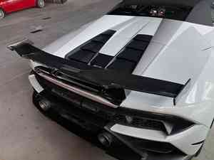 Aileron de spoiler de style EVO OD en fibre de carbone sèche de haute qualité, livraison rapide, <span class=keywords><strong>prix</strong></span> de gros, kits de carrosserie pour <span class=keywords><strong>Lamborghini</strong></span> <span class=keywords><strong>Huracan</strong></span> EVO - Product Image 2