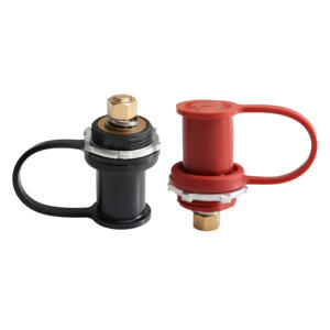 자동차 트럭 RV 보트에서 재배치를위한 헤비 듀티 장착 랙이있는 원격 황동 배터리 점프 포스트 스타터 터미널 키트 - Product Image 4