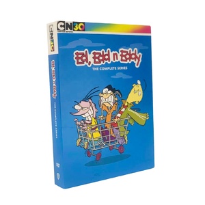 Colección de Películas de Ed, Edd y Eddy en 10 DVD, Serie Completa en DVD, Suministro de Fábrica Ebay, Discos en Edición Limitada, Envío DDP Gratuito - Product Image 1