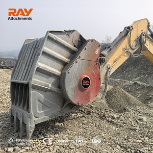 Bền <span class=keywords><strong>loader</strong></span> máy xúc file đính kèm Máy Nghiền Xô đá hàm Máy Nghiền xô và phụ tùng thay thế cho 20-40 tấn máy xúc - Product Image 4