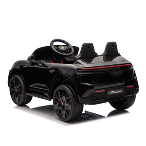 <span class=keywords><strong>Voiture</strong></span> électrique pour enfants Porsche Macan 12V sous licence officielle, 4 roues, en plastique, avec télécommande, 2 places - Product Image 4