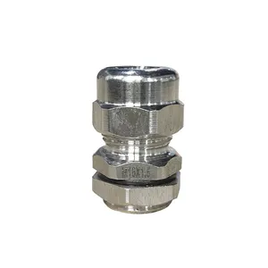 WZUMER M16 IP68 PG Electrical Waterproof Metal 1 2 NPT 20mm Metal SS 316 Stainless Steel Cable Gland Price List