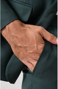 ชุดสูทผู้ชายสีสันสดใส ผ้าโพลีเอสเตอร์ แฟชั่นทันสมัย เสื้อเบลเซอร์ เสื้อกั๊ก กางเกงขายาว สไตล์เรโทร สำหรับงานปาร์ตี้ งานแต่งงาน ชุดเจ้าบ่าว ชุดออกงานอย่างเป็นทางการ - Product Image 4