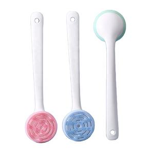 Nuevas Ideas: Esponjas Corporales de Lufa, Esponja de Baño Exfoliante en Seco, Cepillo Corporal de Silicona para Ducha, Exfoliante de Espalda de Silicona - Product Image 1