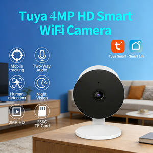 Smart Indoor <b>Network</b> <b>Camera</b> 4MP Motion Detection Human Voice Intercom Night Vision 10M External Power Supply - Product Image 2