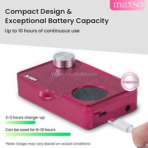 MAXSO Taladro de <span class=keywords><strong>Uñas</strong></span> Eléctrico Profesional Recargable con Motor Sin Núcleo, 35000 RPM, Inalámbrico, Carga USB Tipo-C, Bajo Ruido, <span class=keywords><strong>Lima</strong></span> Eléctrica - Product Image 4