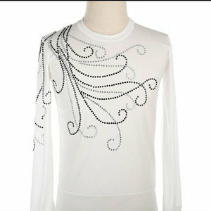 LIUHUO Maillots de patinage artistique faits à la main pour hommes et garçons, vêtements de compétition, <span class=keywords><strong>justaucorps</strong></span> de danse classique, costumes de patinage - Product Image 4