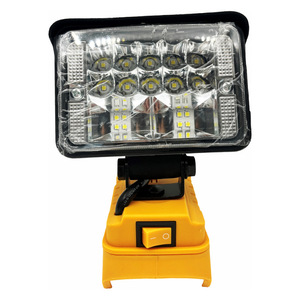 Lampe de travail rechargeable par USB 18V au lithium-ion, idéale pour l'entretien automobile, les situations d'urgence, les clés et les multiprises - Product Image 3