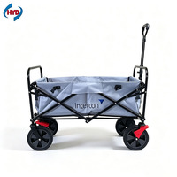 Chariot pliant de gros pour l'extérieur, chariot utilitaire de camping, chariot de jardin, chariot de plage pliable