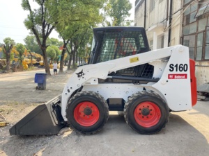Minicargador usado original <span class=keywords><strong>Bobcat</strong></span> S70 y minicargador S160,<span class=keywords><strong>S130</strong></span> con cargador frontal - Product Image 2