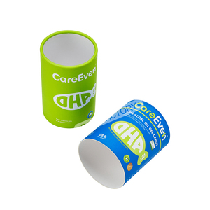 Tùy Chỉnh Thiết Kế Tráng Giấy Xi Lanh Vòng Hình Bầu Dục Hình Dạng Hộp Ống Với Cán Cạnh Thân Thiện Với Môi Bao Bì Với Khóa Trẻ Em Bảo Vệ - Product Image 3