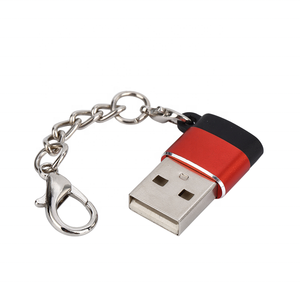 Biểu Tượng Tùy Chỉnh USB-A Nam Để Loại C Nữ Adapter Với Dây Chuỗi <span class=keywords><strong>DC</strong></span> Đầu Ra Cho Điện Thoại Di Động Và Máy Tính - Product Image 6