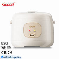 Cuisinière à riz électrique 1,5 L à faible teneur en sucre, cuve antiadhésive 5 couches, saine pour diabétiques, usage domestique, OEM ODM