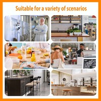 Commerciële koudgeperste sapcentrifuge, slowjuicer, hoge efficiëntie, ruimtebesparend, geen schillen, brede opening, pulp-sap scheiding.