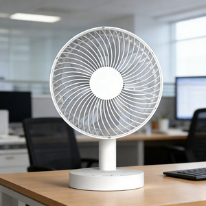 Desktop Fan Rechargeable Silent With Timer Function For Dormitory And Office Use - Product Image 3