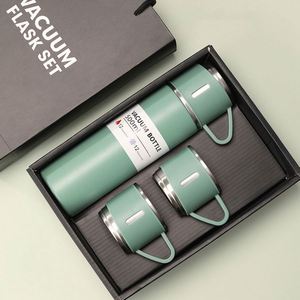 <b>Large</b> Capacity Water Cup Portable Men's and Women's Business <b>Gift</b> <b>Box</b> Set 304 Stainless Steel High-grade Insulated Cup - Product Image 1