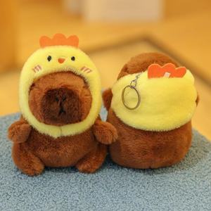 Peluche Capybara avec son couineur et fonction bulles – Adorable petit cadeau pendentif - Product Image 6