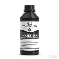 Etiqueta Brillante de Alta Calidad de 250 ml y 500 ml, Etiqueta de Cristal con Tinta UV DTF para Cabezales de Impresión Eps XP600 I3200 I1600 DX5 DX7 TX800 RICOH G5 G6