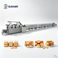 Ligne de production de machines extrudeuses pour la fabrication de biscuits et de snacks croustillants à base de farine de blé