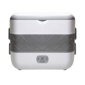 Multi Functional 2L Heatable Electric Thermal Thermos Stainless Steel <b>Lunch</b> <b>Box</b> Plastic Lid Environment-Friendly Customized Logo - Product Image 1