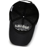 Casquette de baseball ajustable avec logo brodé 3D, en coton délavé, style vintage, pour papa, protection solaire, sport, vente
