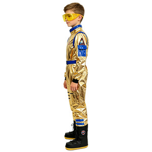 Disfraz de astronauta dorado para niños Yi Xiaoyi, traje espacial, disfraz de Halloween para niños, conjunto de ropa para actuaciones - Product Image 3