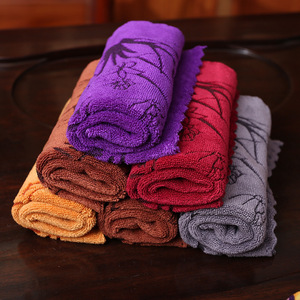 Tea Towel Microfiber <b>Square</b> Absorbent Thickened Quick Dry For Kung Fu Tea <b>Set</b> Cleaning Cloth Gift - Product Image 2
