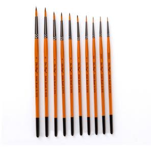 Zhuting profesional Micro pincel de pintura arte en miniatura dibujo de pintura pinceles finos número 0000-10 Material de pelo de nailon - Product Image 2