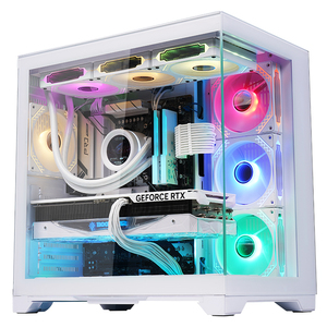 Mới Mát Thiết Kế Máy Tính Trường Hợp & Tháp PC Tủ ATX PC Chơi Game Khung Máy Tính Đầy Đủ Tháp Cyborg Máy Tính Để Bàn PC Trường Hợp Với Argb Fan - Product Image 2