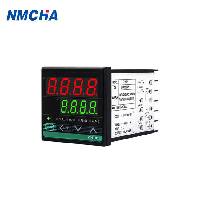 CH102 Low-Cost 48*48 PID Temperature Controller OEM ODM Supported ABS Plastic for Industrial Use 48*48 Temperature Measurement