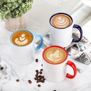 แก้วมัคเซรามิกหลากสีขนาด 11 ออนซ์ สำหรับชา นม กาแฟ แบบกำหนดเองได้ พิมพ์ลายได้ - Product Image 3