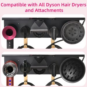 Soporte de Pared para <span class=keywords><strong>Dyson</strong></span> Airwrap, Organizador para Rizador de Pelo y Accesorios, Soporte de Baño - Product Image 2