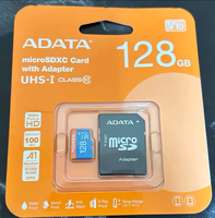 Tarjeta de Memoria Adata para Cámara, Dron, Teléfono Móvil, Almacenamiento y Copia de Seguridad, 32GB 64GB 128GB 256/512GB, Alta Velocidad de Datos