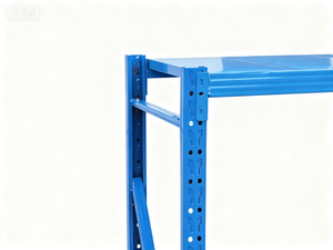 מדף מחסן מתפרק CYD MDR-0113 300 ק\\\"ג פלדה מגולגלת קרה עמידה 4 שכבות רב-שכבתי עם ציפוי אבקה להגנה מפני קורוזיה - Product Image 4