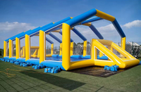 Terrain de football gonflable, grande tente de sport, terrain de football gonflable portable, terrain de football géant, stade