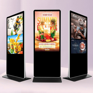 Kiosque tactile 55 pouces, écran totem, lecteur publicitaire, écran LCD ultra fin, signalisation numérique sur pied pour intérieur - Product Image 6