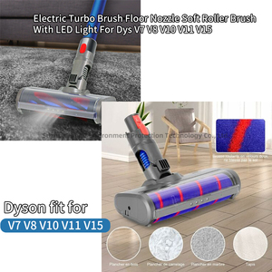 <span class=keywords><strong>Brosse</strong></span> à rouleau pour aspirateur électrique <span class=keywords><strong>Dyson</strong></span> <span class=keywords><strong>V7</strong></span> V8 V10 V15 Modèles alimentés par batterie pour les sols durs et mous des tapis à usage domestique - Product Image 4