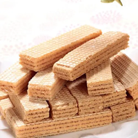 Vente en gros d'usine Gaufrettes au chocolat personnalisées / Gaufrettes à la crème / Biscuits gaufrettes