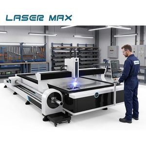 NOUVEAUTÉ 2024 : Machine de découpe laser fibre 3 kW rotative pour tôles et tubes – Découpe laser deux-en-un pour métaux - Product Image 1