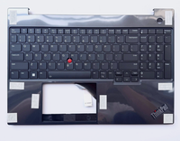 Clavier de remplacement Lenovo ThinkPad avec TrackPoint, boîtier en plastique noir pour réparation d'ordinateur portable