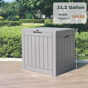 Durable <strong>Stackable</strong> Storage <strong>Bins</strong> with Lids, Tool Box on Wheels &amp; Blanket Box for Home/Office Organization - Product Image 2