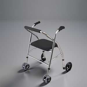 Marcheur stable pour personnes âgées Support de marche pliable facile à contrôler Aides à la marche Équipement médical pour marcheurs - Product Image 6