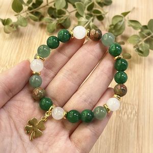 Natural Stone <b>Bracelet</b> Colorful Glass Beaded Concentration Boost No Middleman Markup for Wholesalers Rapid Prototyping - Product Image 2