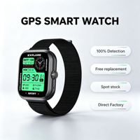 Reloj Inteligente S399 con GPS, Pantalla AMOLED de 1.85 Pulgadas, Llamadas por Bluetooth, Resistente al Agua 3ATM, Rastreador Deportivo, Relojes Inteligentes Personalizados, Directo de Fábrica